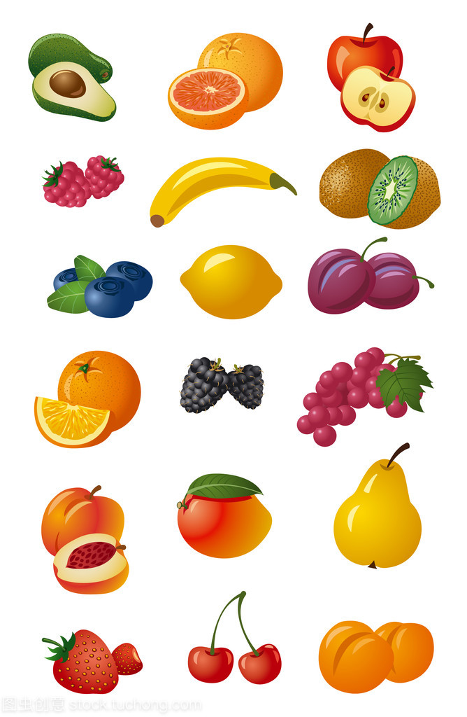 各种新鲜水果